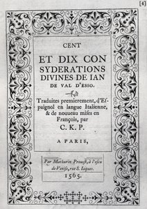 Juan de VALDES af Unknown artist