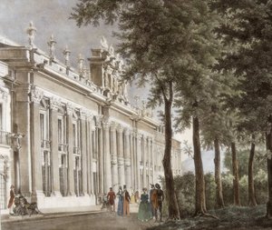 La Granja de San Ildefonso af Unknown artist