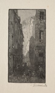 Cordiers Street af Unknown artist
