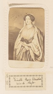 Den ærværdige Maria Christine, dronning af Napoli af Unknown artist