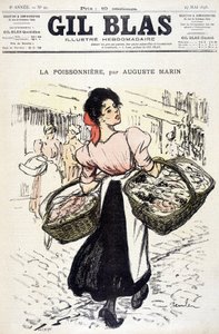 La fishonniere af Auguste Marin. I ""Gil Blas"", den 27.05.1898. af Unknown artist