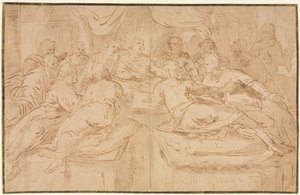 Sidste aftensmad af Unknown artist
