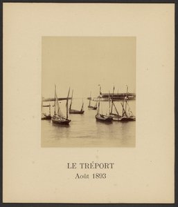 Le Tréport af Unknown artist