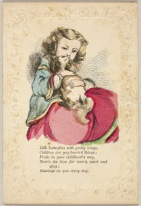 Som sommerfugle med smukke vinger (valentin) af Unknown artist