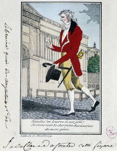 Louvre: æstetisk kritiker af Louvre. 1700-tals stik. af Unknown artist