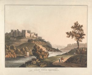 Ludlow Castle, Shropshire af Unknown artist