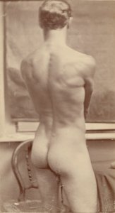 [Studie af nøgne mænd]. af Unknown artist
