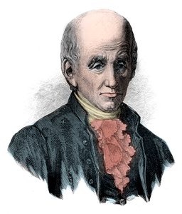 Michel Adanson (1727-1806), fransk botaniker. af Unknown artist