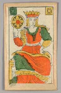 Minchiate (Tarot) spillekort af Unknown artist