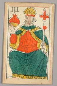 Minchiate (Tarot) spillekort af Unknown artist