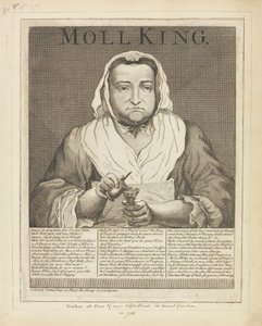 Moll King (bredsidegraveret portræt af den berygtede elskerinde fra King