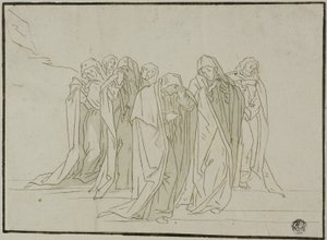 Sørgefigurer af Unknown artist