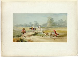 Indfødte rejser i Indien af Unknown artist