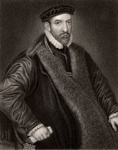 Nicholas Bacon (1509-1579) af Unknown artist