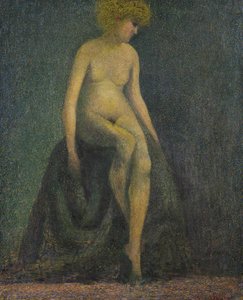 Nude with Blonde Hair, forgery in the manner of Georges Seuratdani