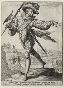 Officerer og soldater fra kejser Rudolf II