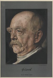 Otto greve af Bismarck (print) af Unknown artist