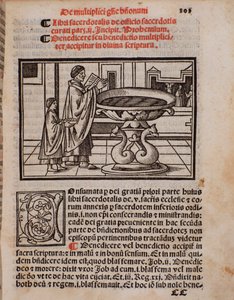 Side af liturgibogen "Liber Sacerdotalis" af Castellini af Unknown artist