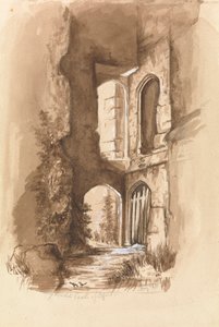 En del af Beckets Slot, Otford af Unknown artist