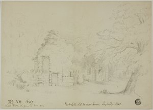 En del af den gamle herregård, Toybridge af Unknown artist