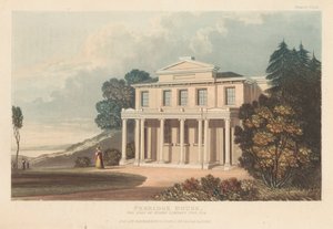 Perridge House: Sædet for Henry Limbrey Toll, Esq. af Unknown artist