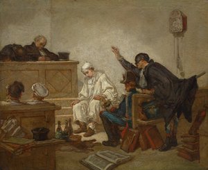 Pjerrot i Strafferetten af Unknown artist