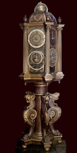 Planetur (astronomisk maskine). 16. århundrede. Musee Guimet. af Unknown artist