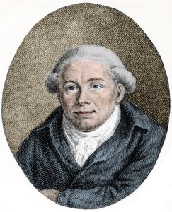 Portræt Georg Christoph Lichtenberg (1742-1799) tysk videnskabsmand, satiriker og anglofil - gravering - af Unknown artist