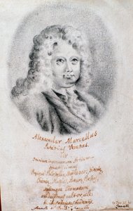 Portræt af Alessandro Marcello (tegning) af Unknown artist