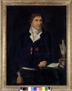 Portræt af Alessandro Verri, bror til Pietro Verri (1728 - 1797). Anonym. 1700-tallet. Villa Sornani i Zürich. af Unknown artist