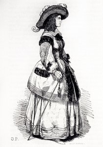 Portræt af Anne Marie Louise d