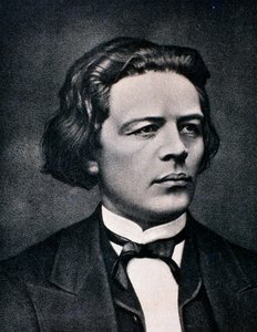 Portræt af Anton Rubinstein (gravering) af Unknown artist