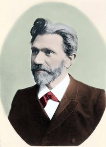 Portræt af August Bebel (1840-1913), tysk politiker. af Unknown artist