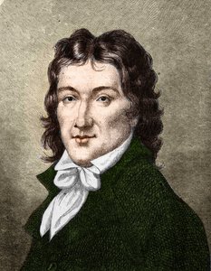 Portræt af Camille Desmoulins (1760-1794), fransk politiker. af Unknown artist
