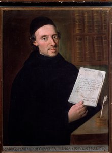 Portræt af Carlo Zuccari (1704-1792) italiensk komponist og violinist Anonym. 1700-tallet. Bologna, Civic Museum af Unknown artist