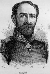 Portræt af Cavaignac (1802-1857), fransk politiker og general af Unknown artist