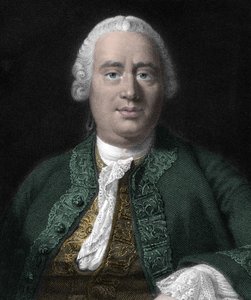 Portræt af David Hume, skotsk filosof (1711-1776). af Unknown artist
