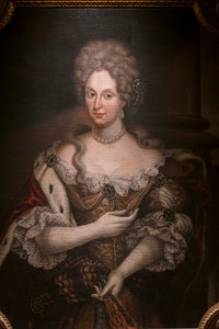 Portræt af Dorotea Sofia af Neoburg af Unknown artist