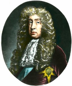 Portræt af hertug og grev John de Lauderdale (1616-1682), skotsk politiker. Gravering af 1800-tallet, Privat samling af Unknown artist