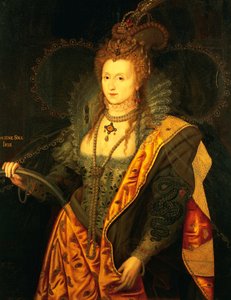 Portræt af Elizabeth I af England (maleri) af Unknown artist