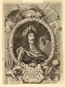 Portræt af kejser Leopold I (1640-1705) af Unknown artist