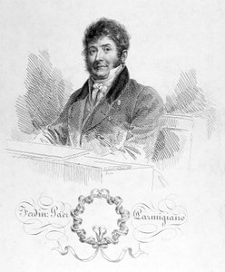 Portræt af Ferdinando Paer (1771 - 1839). Han var kapelmester for Napoleon I og derefter direktør for Opera Comique. af Unknown artist