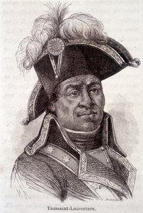 Portræt af Francois Dominique Toussaint kendt som "" Toussaint-Louverture" (Toussaint Louverture af Unknown artist