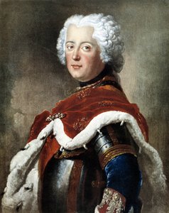 Portræt af Frederik II Den Store (1712-1786), konge af Preussen af Unknown artist