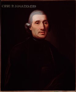 Portræt af Ignazio Cirri (1711-1787) italiensk komponist Anonym maleri. 1700-tallet. Bologna, borgerligt bibliografisk museum af Unknown artist