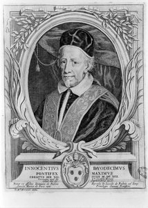 Portræt af Innocentius XII (1615 - 1700). af Unknown artist