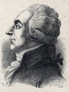 Portræt af Jean-Baptiste (Jean Baptiste) Cloots dit Anacharsis Klootz (eller Clootz af Unknown artist