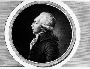 Portræt af Jean Baptiste Anacharsis Clootz (Jean-Baptiste af Unknown artist