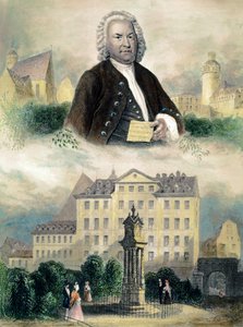 Portræt af Johann Sebastian Bach af Unknown artist
