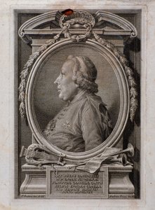 Portræt af Joseph Santarelli (gravering af Unknown artist